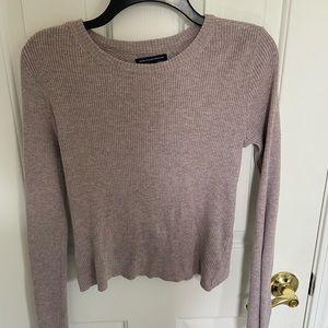 American Eagle Crop Sweater
